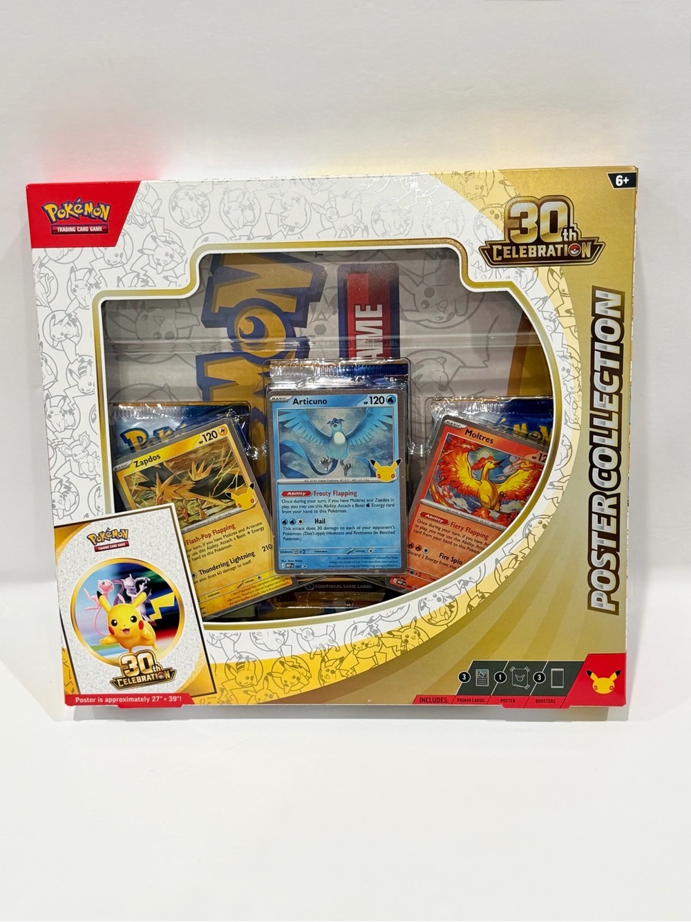 Pokémon 30th Celebration Poster Collection - NEW AND SEALED